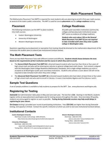 umd math placement test results